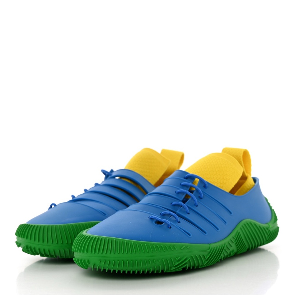 Bottega Veneta Blue and Green Women's Shoes